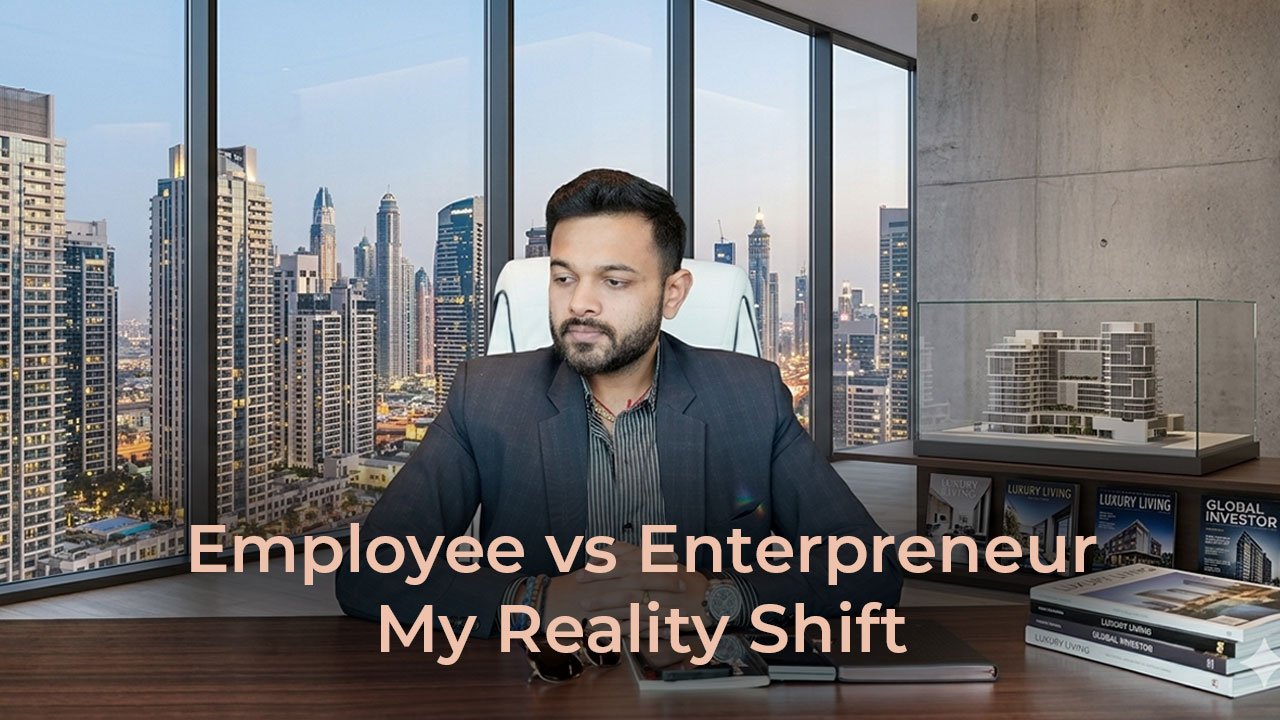 Employee vs Entrepreneur – My Reality Shift