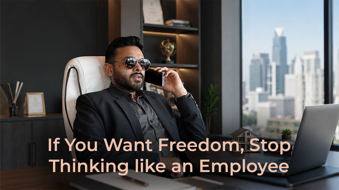 If You Want Freedom, Stop Thinking Like an Employee